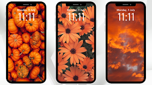Orange Wallpaper Screenshot 0