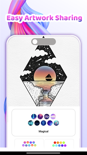 Pop Color: Painting & Coloring Screenshot 3