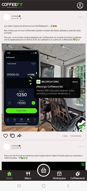 Coffeefy Company Screenshot 1
