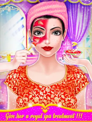 Indian Girl Salon - Indian Girl Games Screenshot 2