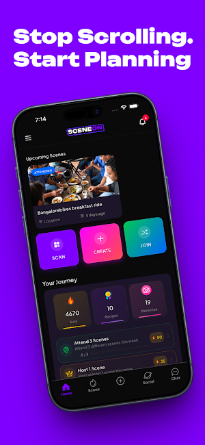 Scene ON: Make & Join Scenes Screenshot 1