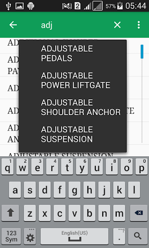 Automotive Dictionary Offline Screenshot 1