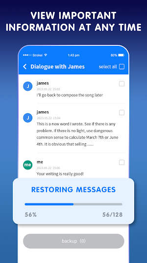 Dumpster: Messages Recover Screenshot 3
