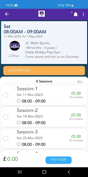 JC Sports Screenshot 3