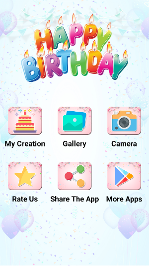 Happy Birthday Photo Editor Screenshot 1
