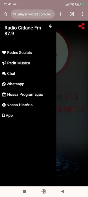 Rádio Cidade FM Screenshot 1