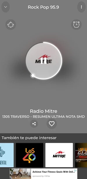 Radio Rock  Pop 95.9 Argentina Screenshot 1