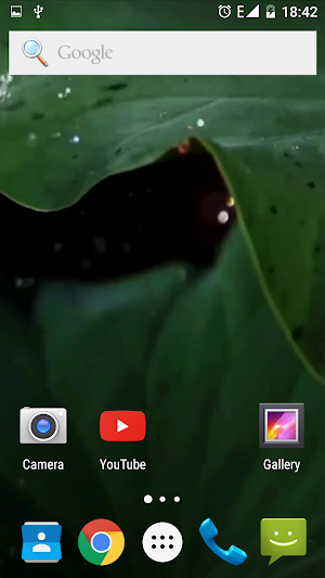 Rain HD Video Wallpaper Screenshot 0