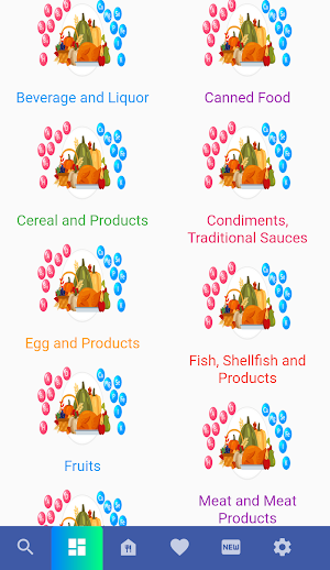 Search Ingredient Nutrition Screenshot 1