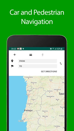 Portugal Offline Map and Travel Guide Screenshot 1