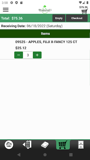 Monteverde's Mobile Ordering Screenshot 3