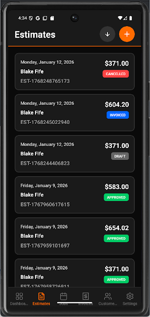 MyWeldingBiz Screenshot 1