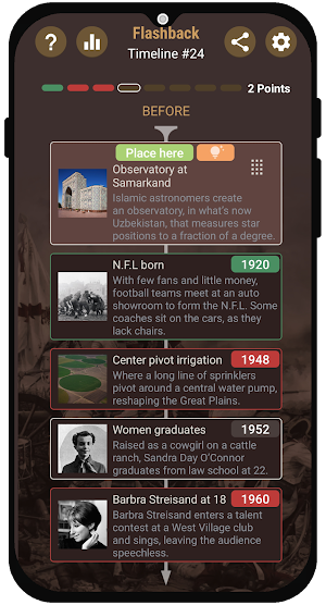 Flashback History Quiz Screenshot 0