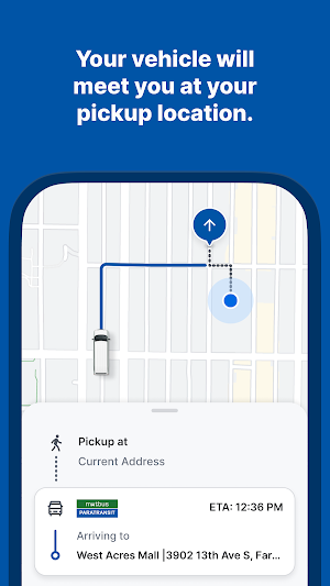 MATBUS Paratransit Screenshot 2