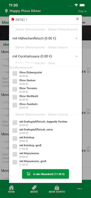 Happy Pizza Döner Screenshot 3