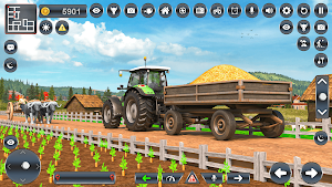 US Tractor Game Farming Sim 3D Screenshot 1