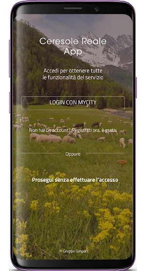 CeresoleRealeApp Screenshot 1