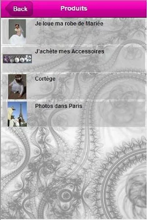 Céleste wedding Screenshot 1