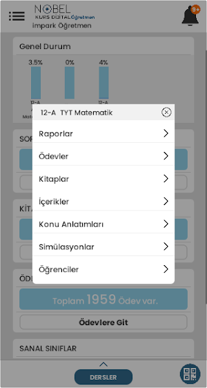 Nobel Kurs Öğretmen Screenshot 2