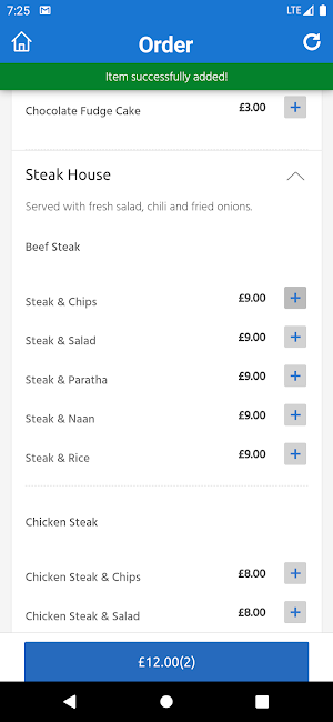 Chunky Steak House Screenshot 1