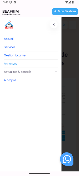 Beafrim Immobilier Service Screenshot 1