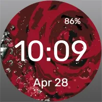 Abstract Rose - Watch Face