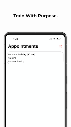 BarBells Gym App Screenshot 2