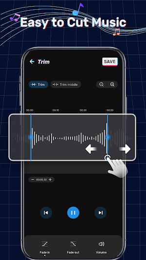Free Ringtone Maker: Music Cutter, Custom Ringtone Screenshot 1