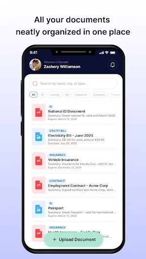 DocuMe – AI Document Assistant Screenshot 1