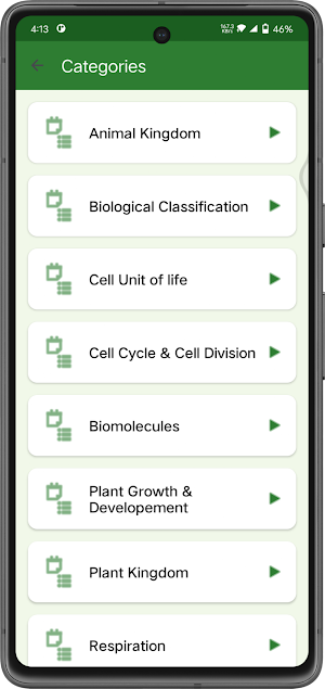 Biology Science Quiz Screenshot 2