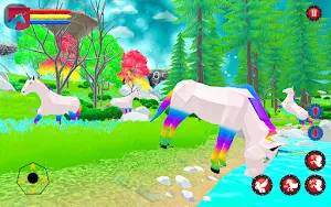 Flying Pegasus Horse Simulator Screenshot 1