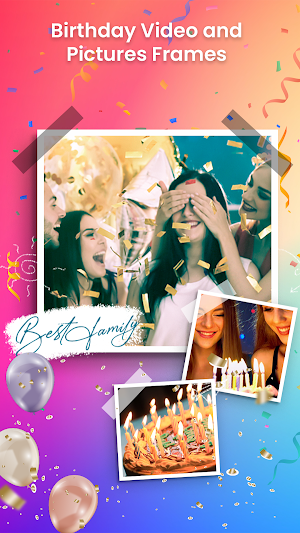 Birthday Photo Frame With Song Screenshot 3