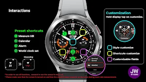JW046 jwstudio watchface Screenshot 2