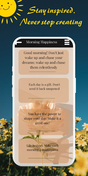 motivational quotes every morn Screenshot 2