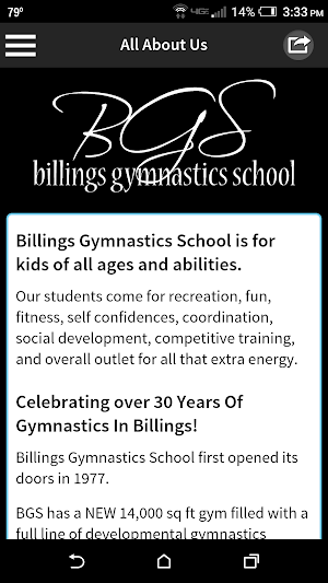 Billings Gymnastics School Screenshot 3