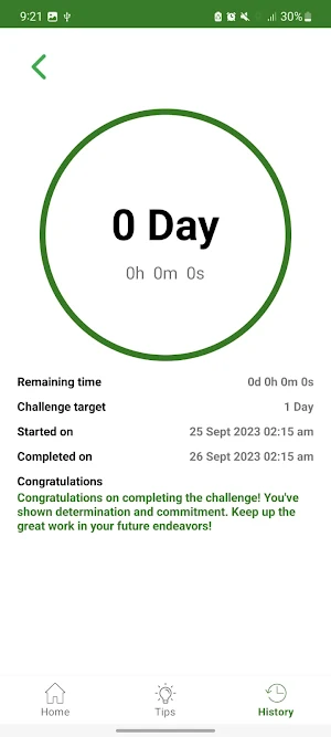 Habit Breaker Challenge Screenshot 1