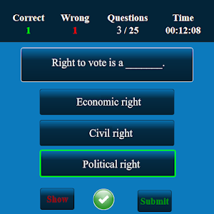 Fundamental Rights MCQ Screenshot 3
