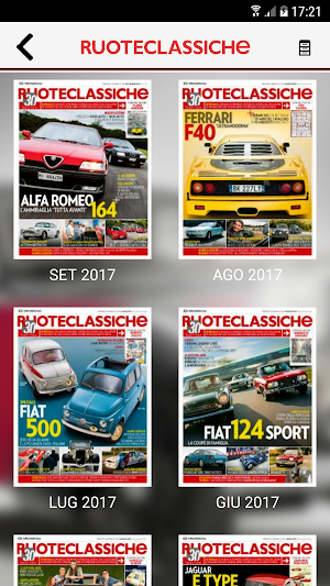 Ruoteclassiche Screenshot 2