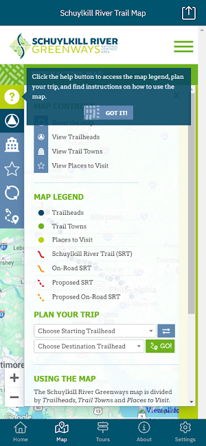 Schuylkill River Greenways Screenshot 1