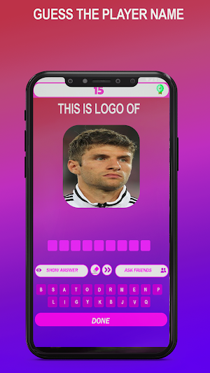 Football Player Name Quiz 2024 Screenshot 1