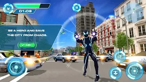 Super Hero Fighting Incredible Crime Battle Screenshot 2