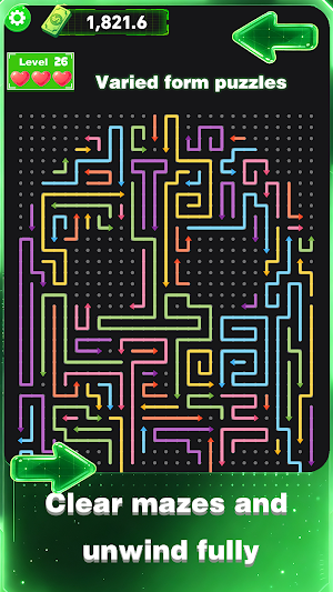 Arrows Puzzle: Unlock within Screenshot 0
