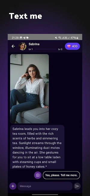 Desire AI - AI Friend Screenshot 3