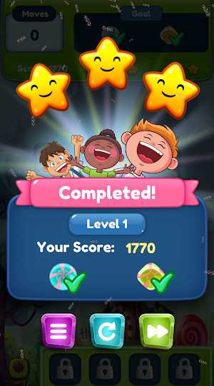 Candy Stars: Match 3 Puzzle Screenshot 1