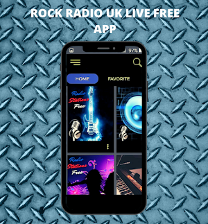 ROCK RADIO UK LIVE FREE APP Screenshot 2