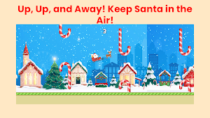 Flappy Santa: fly adventure Screenshot 3