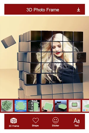 3D Photo Frame : Photo Editor Screenshot 0