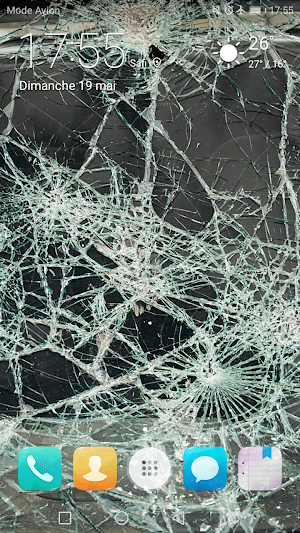 broken glass wallpaper Screenshot 3