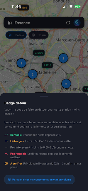 Essence — Prix des carburants Screenshot 1