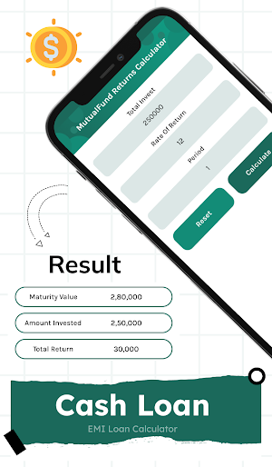 CashLoan : EMI Loan Calculator Screenshot 3